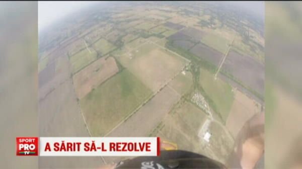 E incredibil ce face acest barbat dupa ce sare din avion! NIMENI n-ar mai avea curajul sa incerce asa ceva