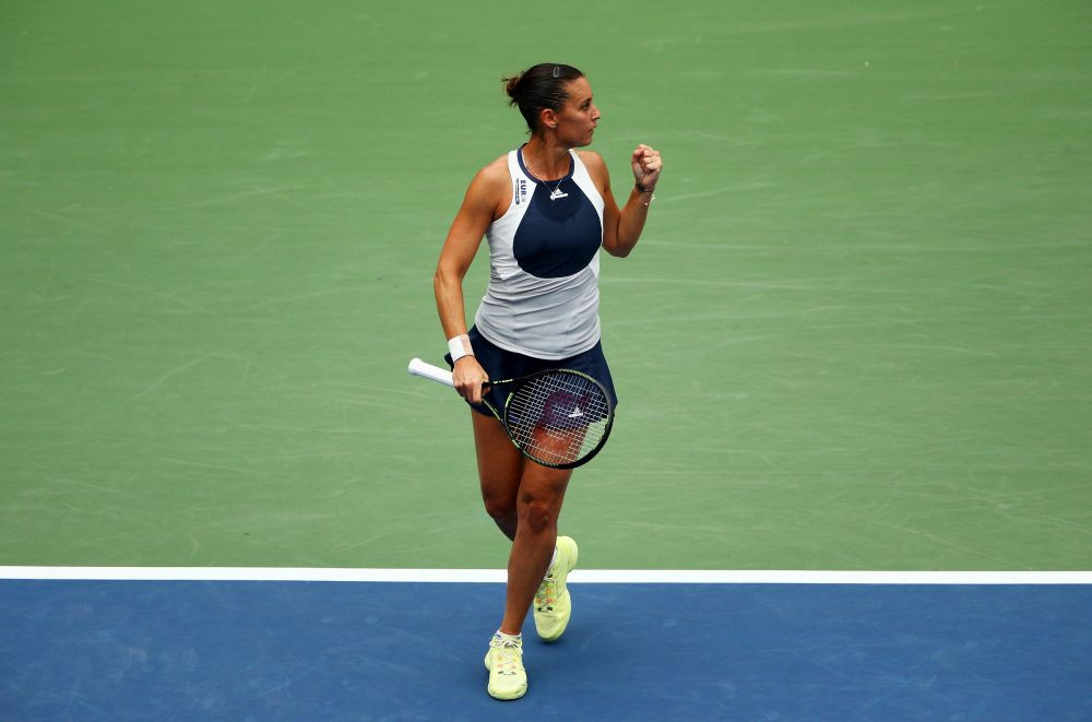 GALERIE FOTO | Filmul unei semifinale dramatice. Simona Halep a ratat sansa unei finale la US Open, dupa ce a prins-o pe Flavia Pennetta intr-o zi formidabila_9