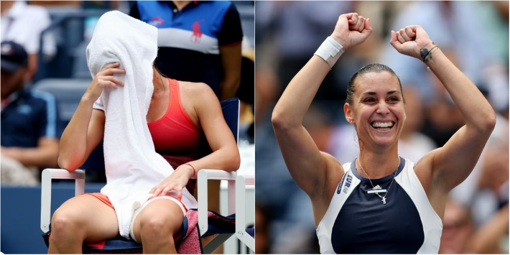 GALERIE FOTO | Filmul unei semifinale dramatice. Simona Halep a ratat sansa unei finale la US Open, dupa ce a prins-o pe Flavia Pennetta intr-o zi formidabila_22