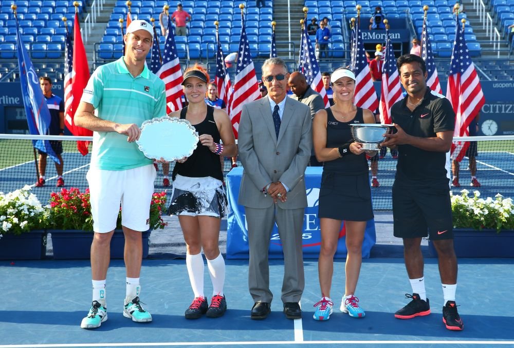 Impreuna au 77 de ani, dar domina tenisul la dublu. Martina Hingis si Leander Paes, campioni la US Open | GALERIE FOTO_5