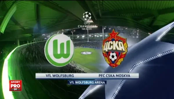Rezumat Wolfsburg 1-0 TSKA