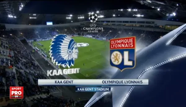 Gent 1-1 Lyon (68 Milicevic // 58 Jallet)