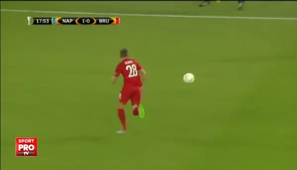 2-0 Napoli, gol Mertens