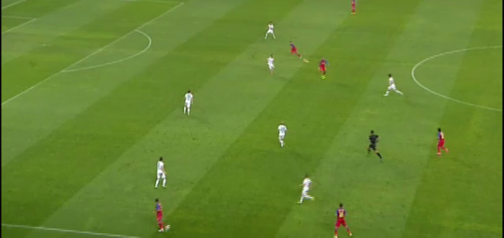 Primul moment GENIAL al lui Kharja la Steaua! Pasa cu calcaiul de la care a plecat golul 2 al Stelei cu Chiajna_2