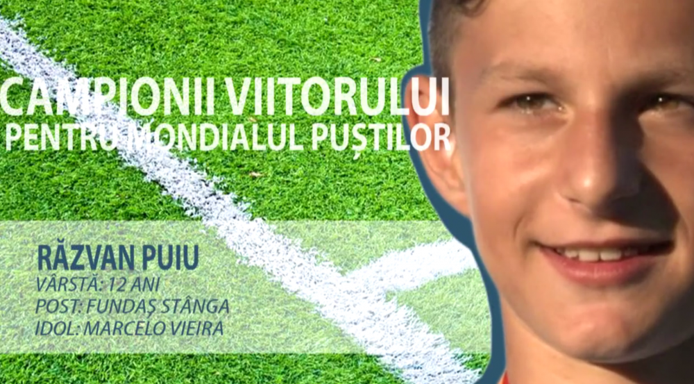 Constelatia celor 12 | Il iubeste pe Marcelo si vrea sa-i calce pe urme lui Rat la nationala: Cred in visul meu de a ajunge un mare fotbalist