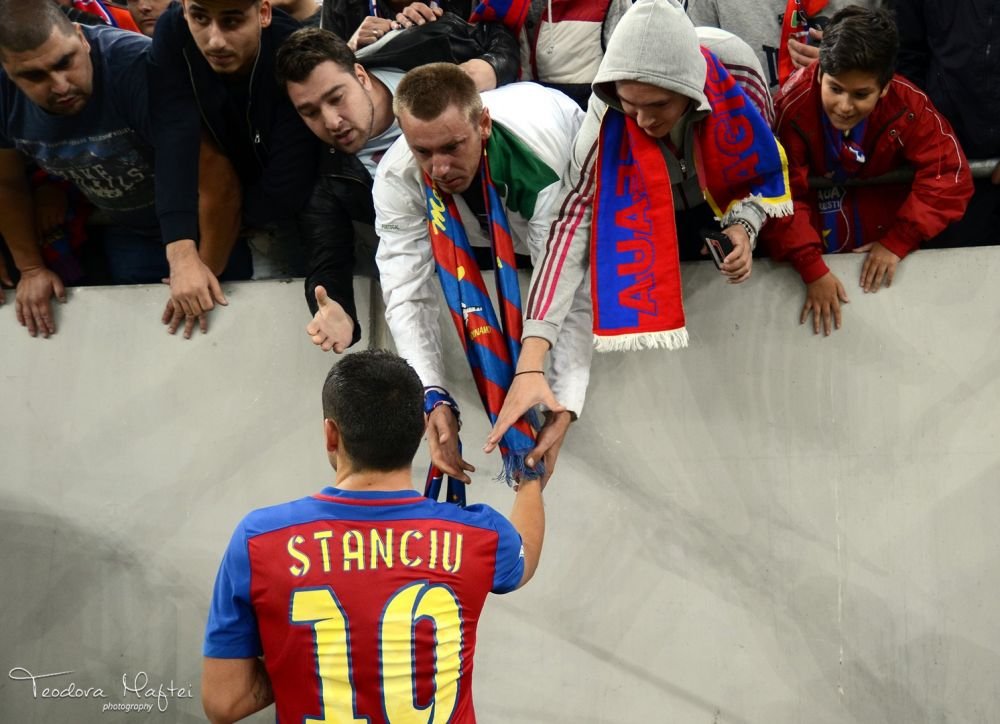 Steaua a ajuns deja in B! Are o asistenta de ligile inferioare la meciurile de acasa! Singurele 2 meciuri la care au venit fanii