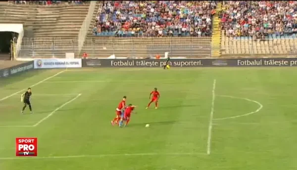 Meciul VIETII pentru Gnohere: hat-trick in 14 minute in Braila 2-3 Dinamo! AICI ai toate fazele meciului
