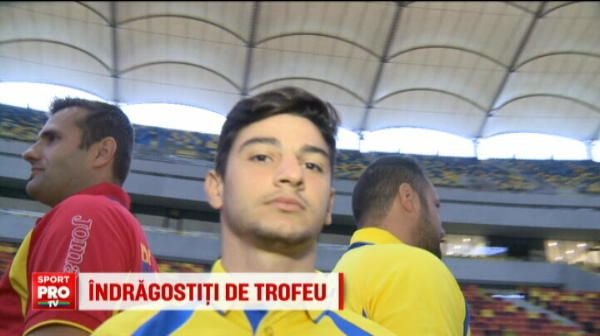 Fotbalistii de la minifotbal au luat 6 trofee din 6, la campionatul European! Au sarbatorit pe National Arena! VIDEO