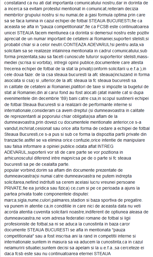 Propunerea EXTREMA a unor fani stelisti: