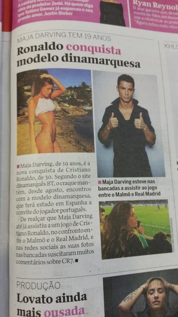 Dezvaluiri de senzatie! Cum arata fata de 19 ani despre care presa din Europa anunta ca e noua iubita a lui Cristiano Ronaldo!