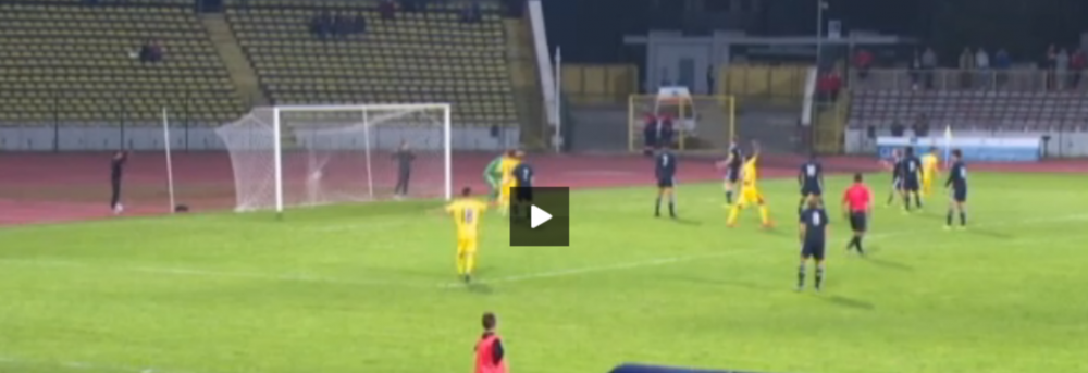 Prima faza in care Ianis isi arata instinctul de KILLER la nationala! GOOOOL cu Suedia! Cum a marcat pentru Romania U18