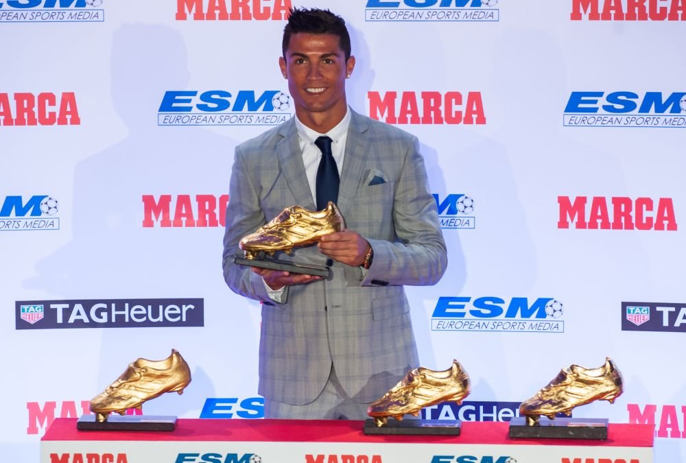 Cristiano a facut doua perechi de Ghete de Aur, dar nu vrea sa se opreasca: 