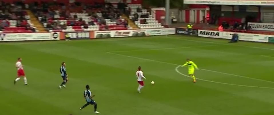 FABULOS! Acest portar e EROU in Anglia dupa ce a marcat de la 90 de metri! VEZI AICI VIDEO