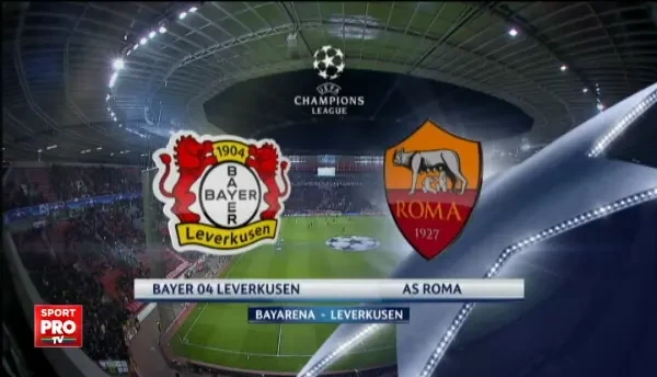 Leverkusen 4-4 AS Roma, vezi rezumat