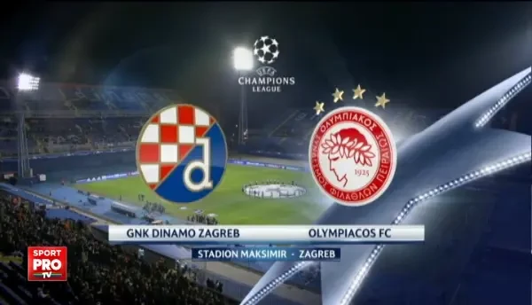Dinamo Zagreb 0-1 Olympiacos, vezi rezumat