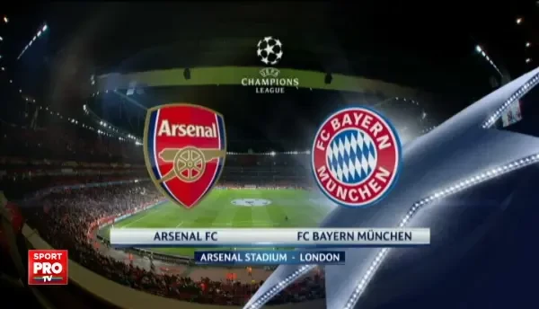 Arsenal 2-0 Bayern Munchen, vezi rezumat
