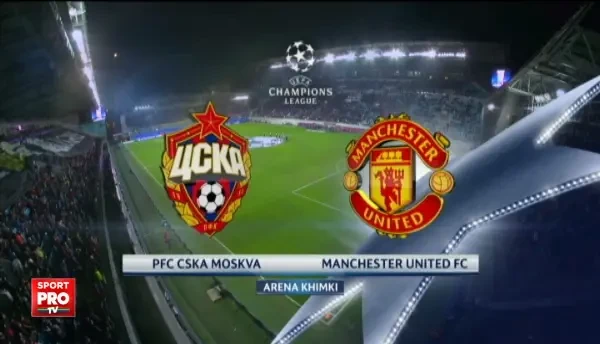 TSKA Moscova 1-1 Manchester United