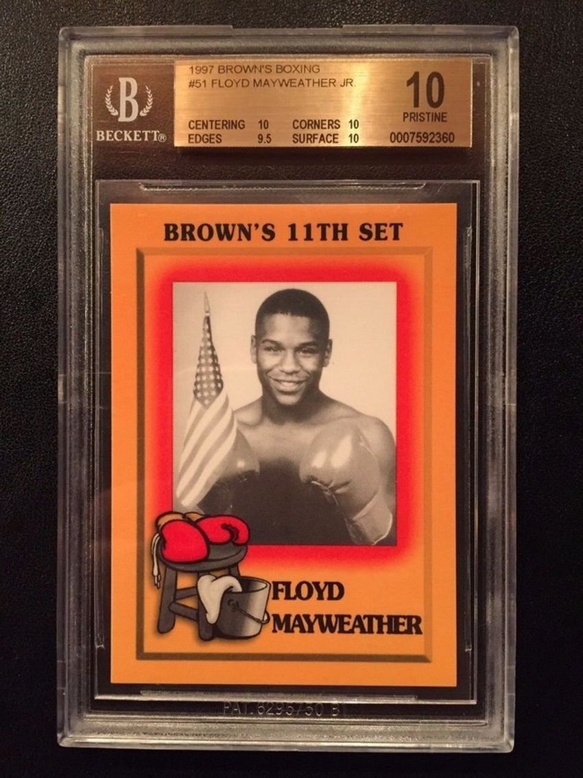 FABULOS! Cat costa legitimatia de boxer a lui Mayweather din 1997! Avea doar 2 victorii in palmares atunci