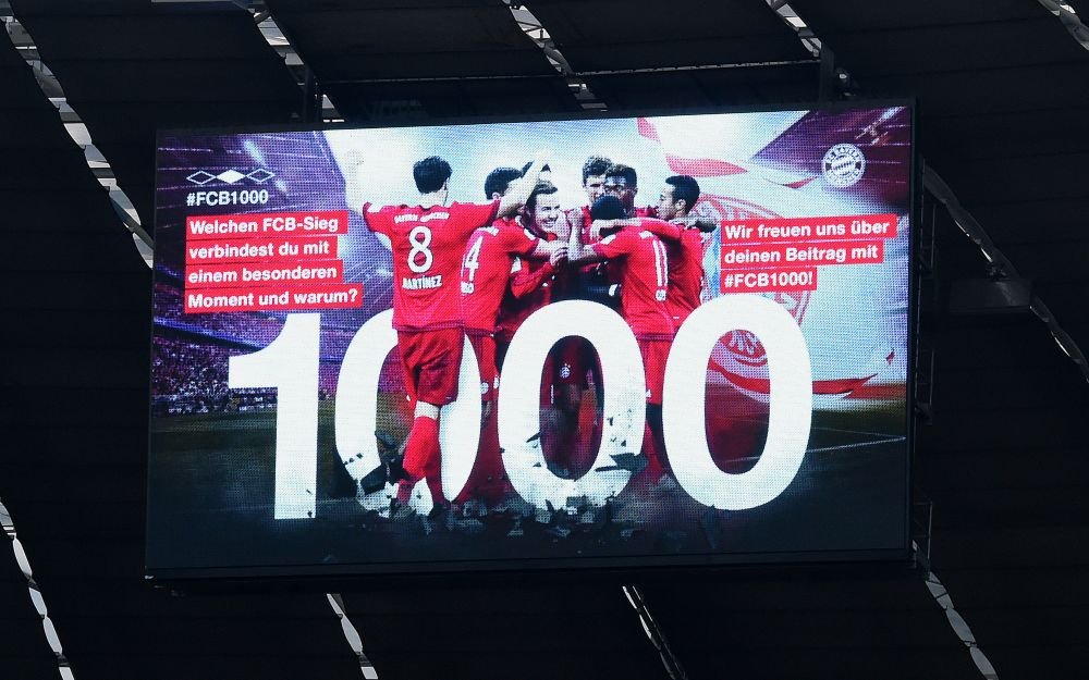 Victorie istorica pentru Bayern-ul lui Pep si al KILLERULUI Lewandowski. Campioana Germaniei isi continua parcursul fara greseala si a ajuns la victoria cu numarul 1.000
