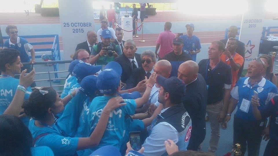 FOTO & VIDEO | Experienta de neuitat pentru micii fotbalisti romani: Zinedine Zidane a mers la Cupa Natiunilor Danone_4