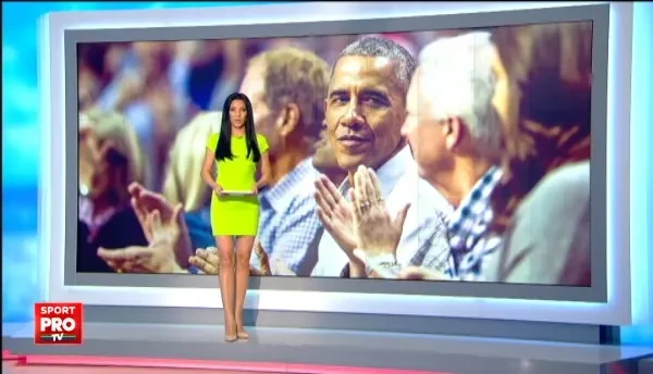 A inceput noul sezon in NBA, iar Obama n-a ratat startul: Presedintele Americii s-a bucurat pentru victoria favoritilor de la Chicago Bulls