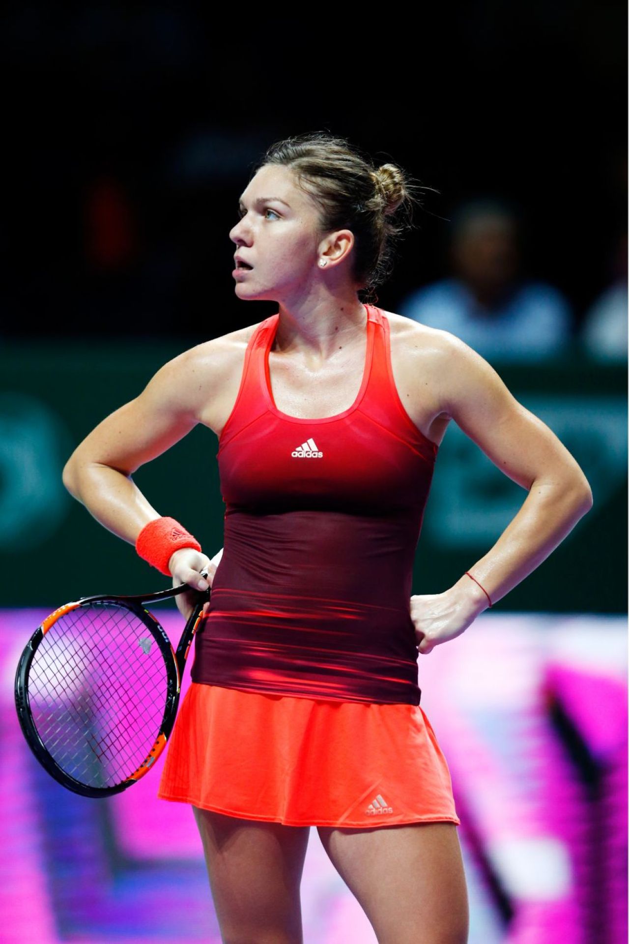 Fetele FURIEI pentru Halep la Turneul Campioanelor! Reactiile nevazute ale Simonei in ultimul meci al sezonului. Galerie foto fantastica_1