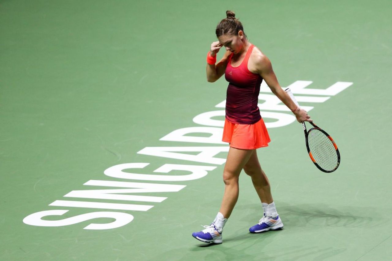 Fetele FURIEI pentru Halep la Turneul Campioanelor! Reactiile nevazute ale Simonei in ultimul meci al sezonului. Galerie foto fantastica_2