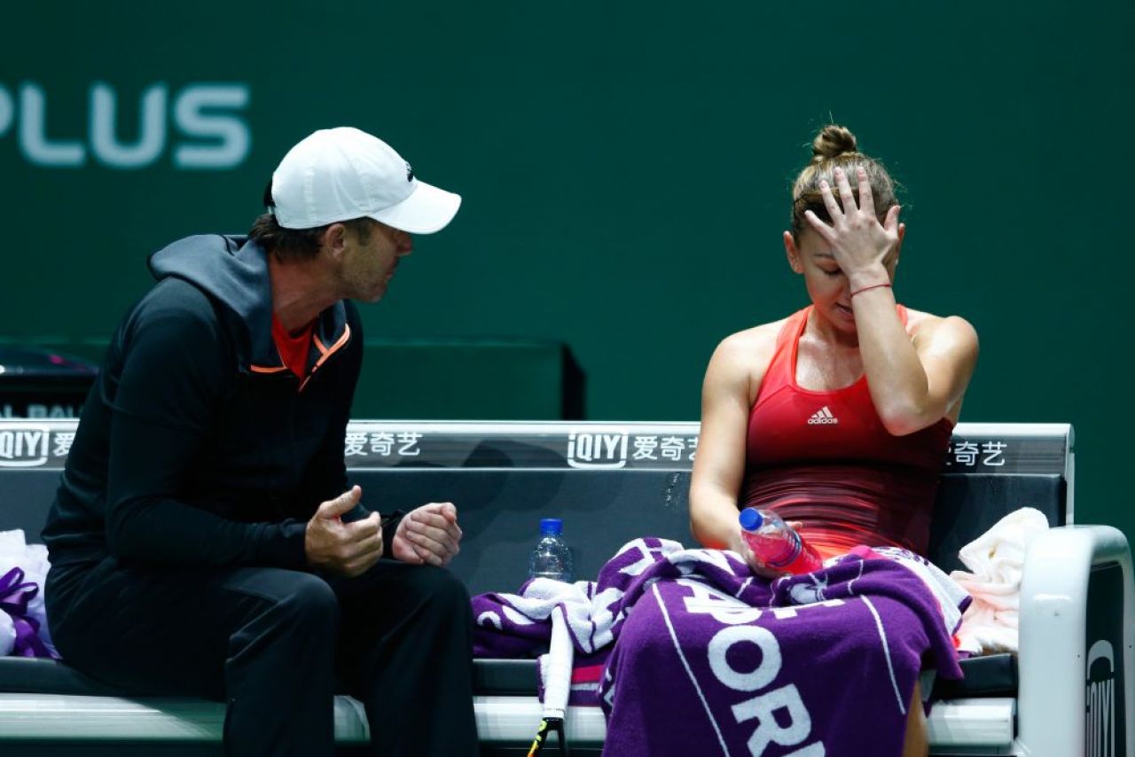 Fetele FURIEI pentru Halep la Turneul Campioanelor! Reactiile nevazute ale Simonei in ultimul meci al sezonului. Galerie foto fantastica_5