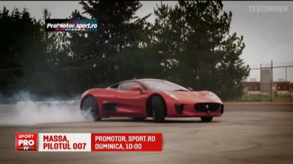 Cum arata masina din noul James Bond si ce s-a intamplat cand un pilot din F1 a urcat la bordul ei