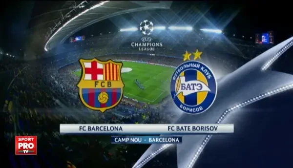 Barcelona 3-0 BATE. Vezi rezumatul