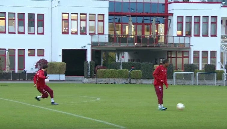 2 minute de magie pura cu Lewandowski si Thiago la antrenamentul de azi! Stopuri ireale, scheme de pe alta planeta VIDEO