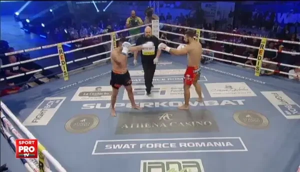 VIDEO Cosmar pentru Andrei Stoica! A fost facut TKO in prima runda si a pierdut titlul mondial!