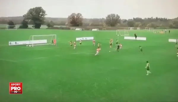 Pustiul roman luat de Arsenal anul acesta face senzatie. Vlad Dragomir a dat primul gol la U21 si are planuri mari: "In doi ani vreau la echipa mare" | VIDEO
