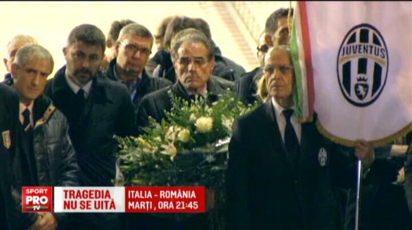 Gest superb al italienilor inaintea meciului cu Romania! Ce au facut in memoria fanilor decedati pe Heysel