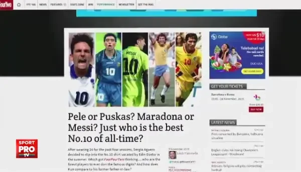 "You're simply the best!" Reactia lui Hagi dupa ce publicatia Four Four Two l-a incus in top 10 cei mai buni decari din toate timpurile, peste Leo Messi
