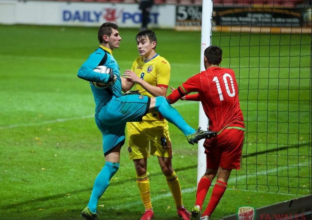Ramanem in carti pentru Euro U21! Tara Galilor 1-1 Romania, dupa o repriza in care am jucat in 10 oameni: Branescu si-a pierdut capul si a fost eliminat_4