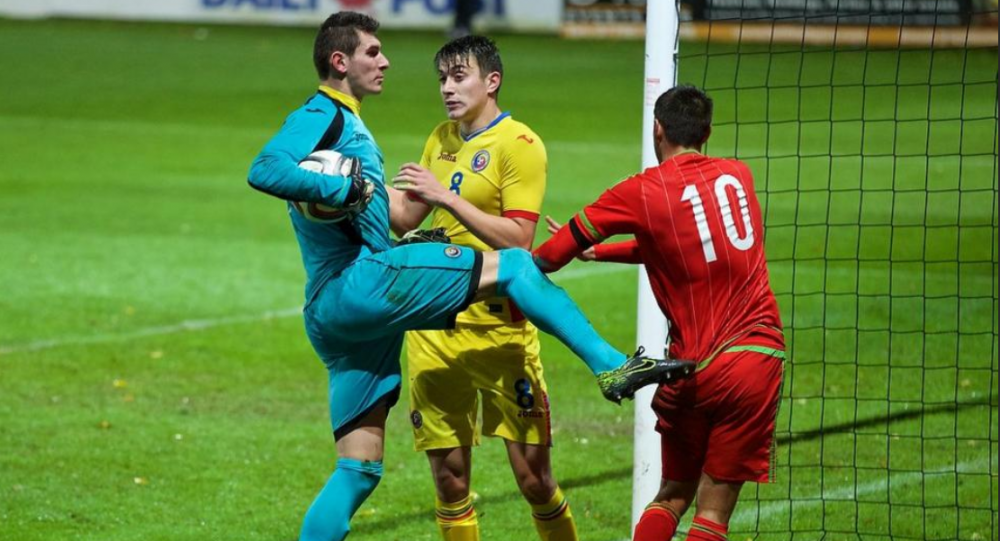 Ramanem in carti pentru Euro U21! Tara Galilor 1-1 Romania, dupa o repriza in care am jucat in 10 oameni: Branescu si-a pierdut capul si a fost eliminat_5