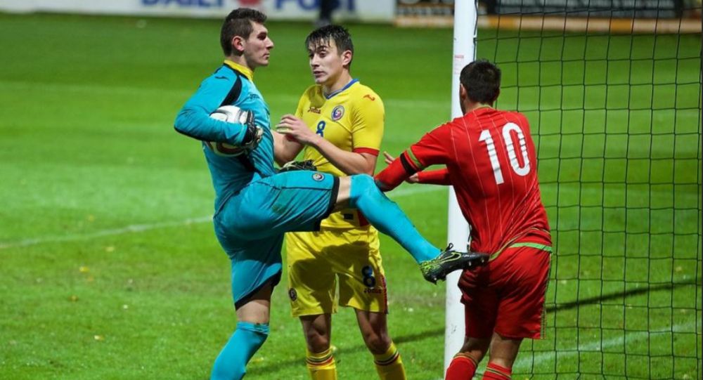 Ramanem in carti pentru Euro U21! Tara Galilor 1-1 Romania, dupa o repriza in care am jucat in 10 oameni: Branescu si-a pierdut capul si a fost eliminat_5