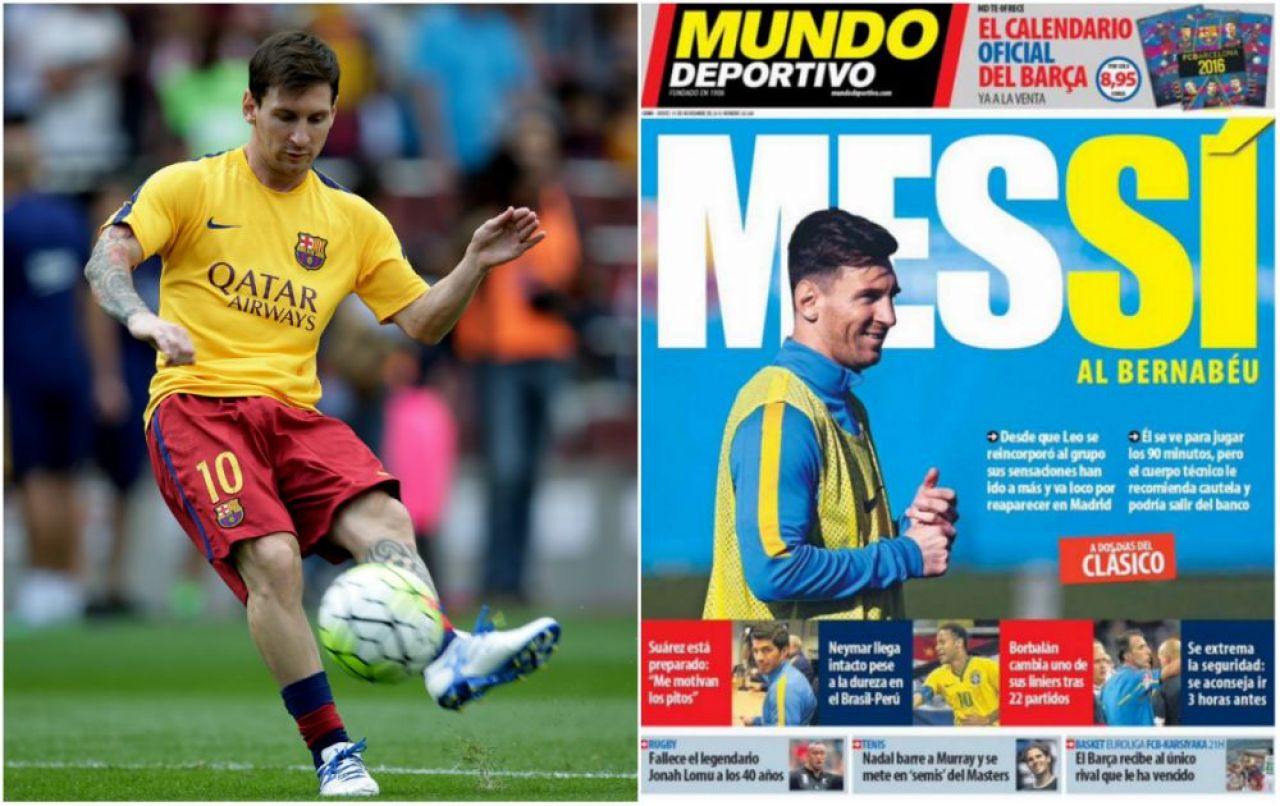 MesSI pentru El Clasico. Barcelona il poate avea pe argentinian in teren dupa aproape doua luni, spaniolii fac ultimele dezvaluiri despre starea sa_1