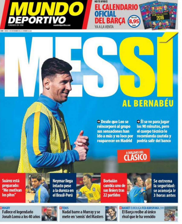 MesSI pentru El Clasico. Barcelona il poate avea pe argentinian in teren dupa aproape doua luni, spaniolii fac ultimele dezvaluiri despre starea sa_3