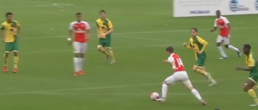 Vlad Dragomir e GENIAL! Pustiul lui Arsenal i-a convins pe englezi ca e EXTRATERESTRU! Ce faze a facut