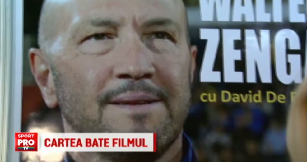Walter Zenga, viata bate filmul. Italianul si-a lansat cartea autobiografica la Bucuresti, la concurenta cu sotia Raluca: VIDEO