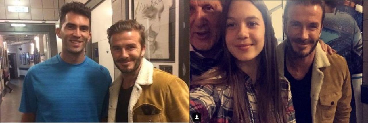 Beckham, fascinat de romani! Si-a facut poze cu Ilie Nastase si cu Tecau la Turneul Campionilor! FOTO _3