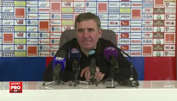 Hagi, despre "geometrie si tangente" si teoria legaturii dintre snookerul lui Ronnie O'Sullivan si fotbal! Moment genial la conferinta de presa VIDEO