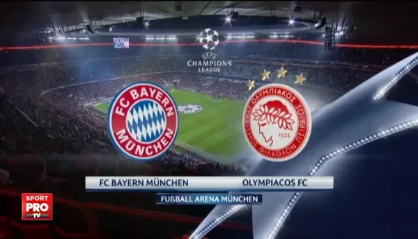 Bayern Munchen 4-0 Olympiakos | Rezumat VIDEO