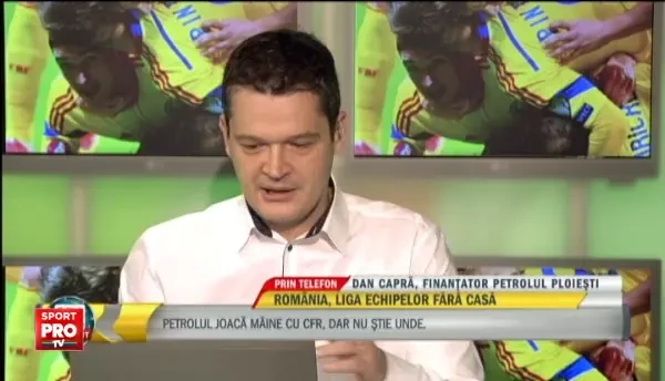 Capra ignora decizia de evacuare a primariei pentru meciul de maine: Cu CFR jucam pe Ilie Oana, o sa vedeti!