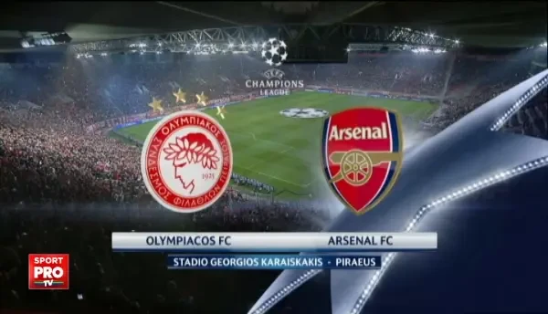 Rezumat Olympiacos 0-3 Arsenal