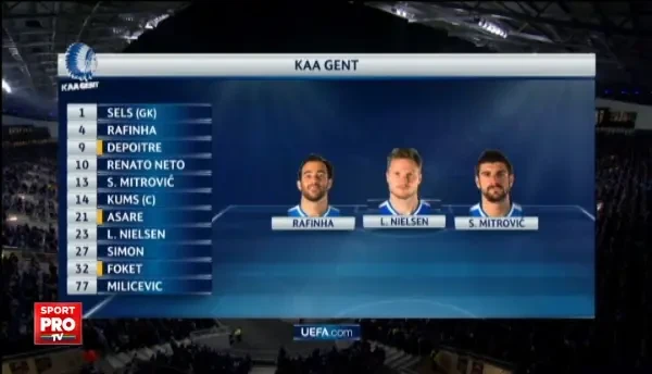 Rezumat Gent 2-1 Zenit