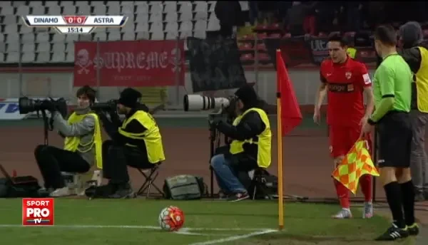 DINAMO 1-0 ASTRA. Gol Gnohere