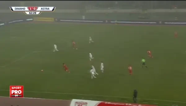 Momentul in care Dinamo a cerut penalty cu Astra